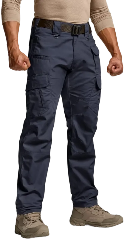 [8-PACK/8-COLOR]Men's Tactical Work Pants 9 Pockets Ripstop