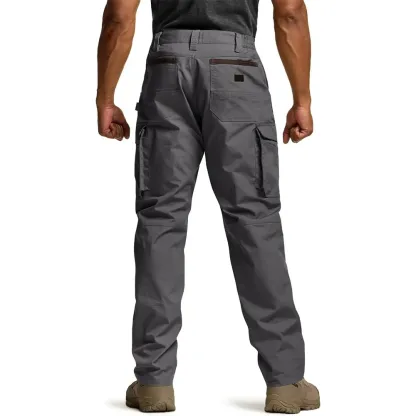 🔥8-PACK Today Only $25.99🔥Men's Ripstop Work Pants,Water Resistant Outdoor Tactical Pants