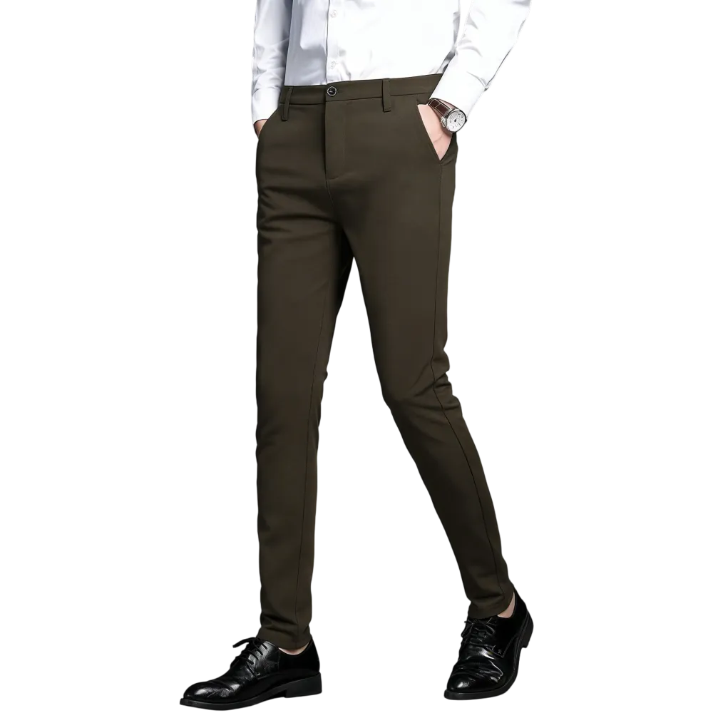 Men's Slim Fit Stretch Dress Pants