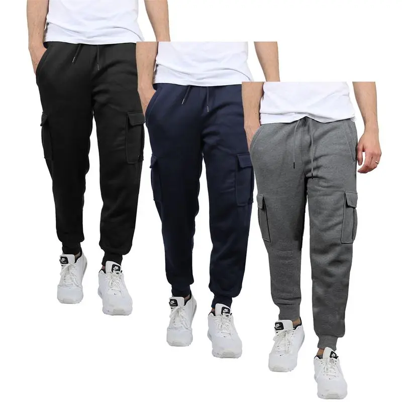 Men's fleece-lined workwear jogging pants