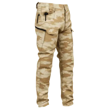 Men's Windproof Fleece-Lined Tactical Pants