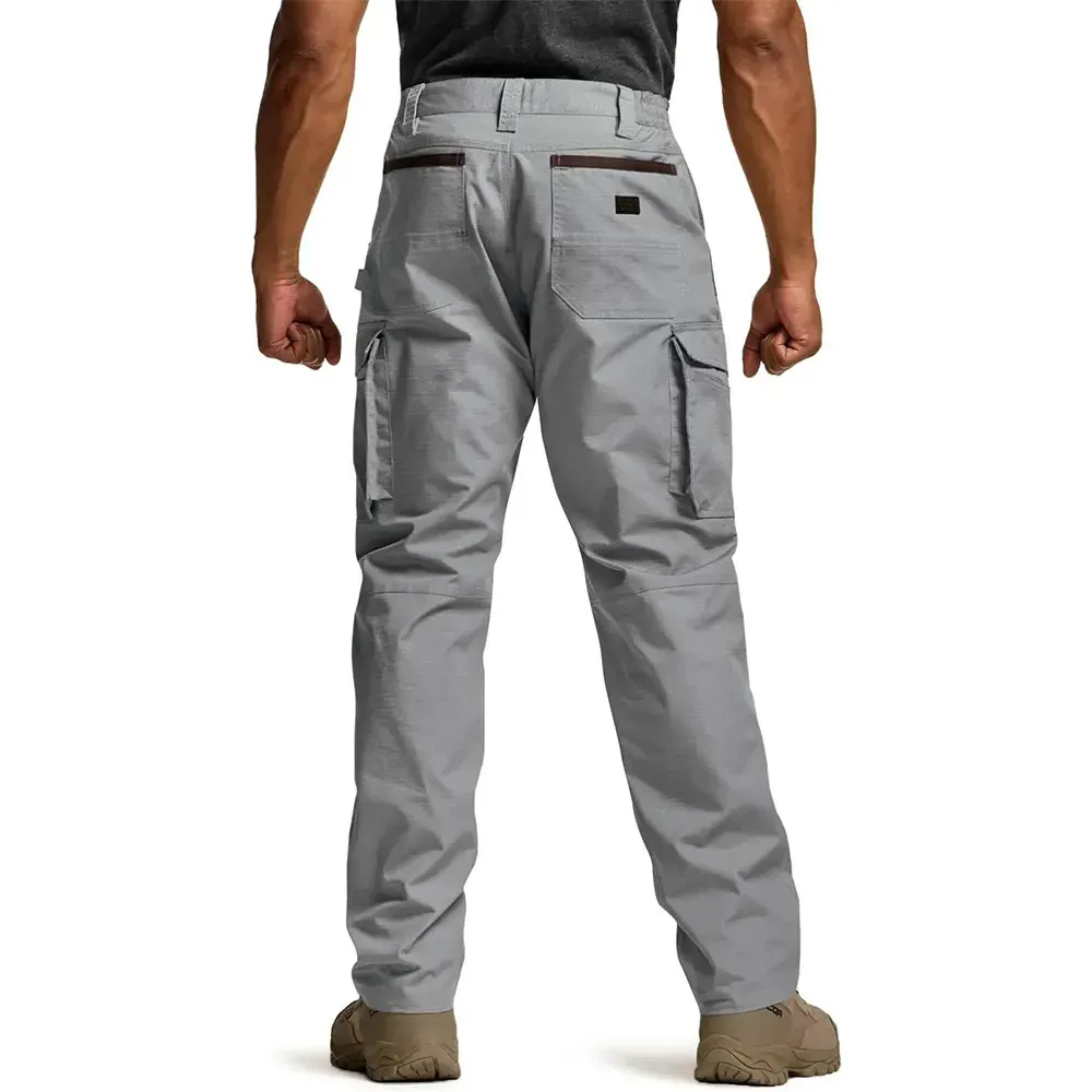 🔥8-PACK Today Only $25.99🔥Men's Ripstop Work Pants,Water Resistant Outdoor Tactical Pants
