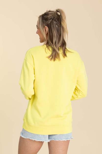 🔥 Your Favorite Is Back!Pigment Dyed Cozy Campfire V-Neck Sweatshirt