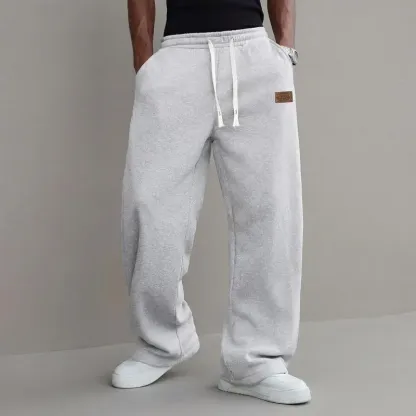 Men’s Loose Straight-Leg Casual Pants