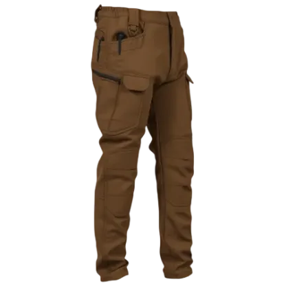 Men's Windproof Fleece-Lined Tactical Pants