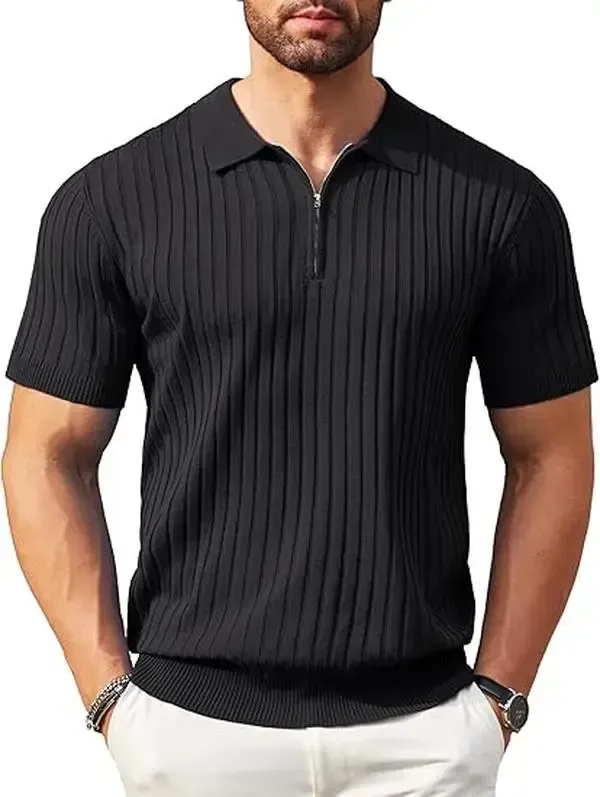 🔥2026 Flash Sale🔥Men's Zipper Polo Shirts