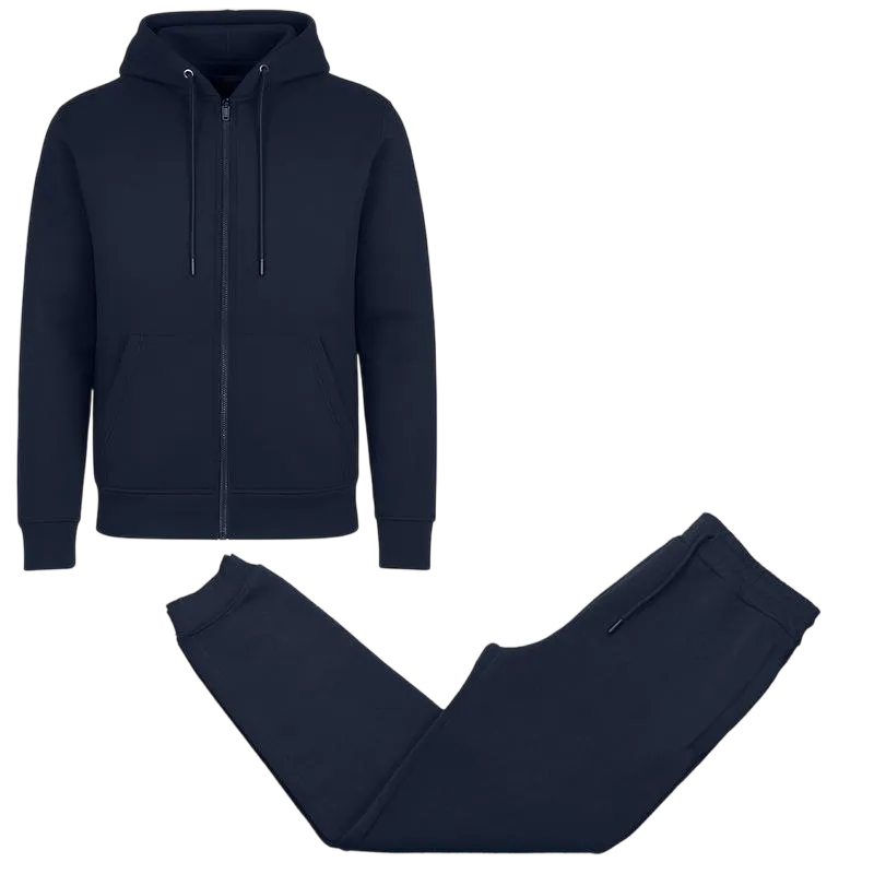 Men��s Multi Pack Fleece Zip Hoodie & Jogger Sets