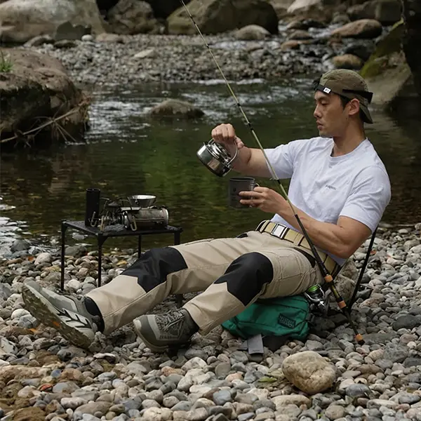 Men's Flex Stretch Tactical Pants, Water Resistant Ripstop Cargo Pants