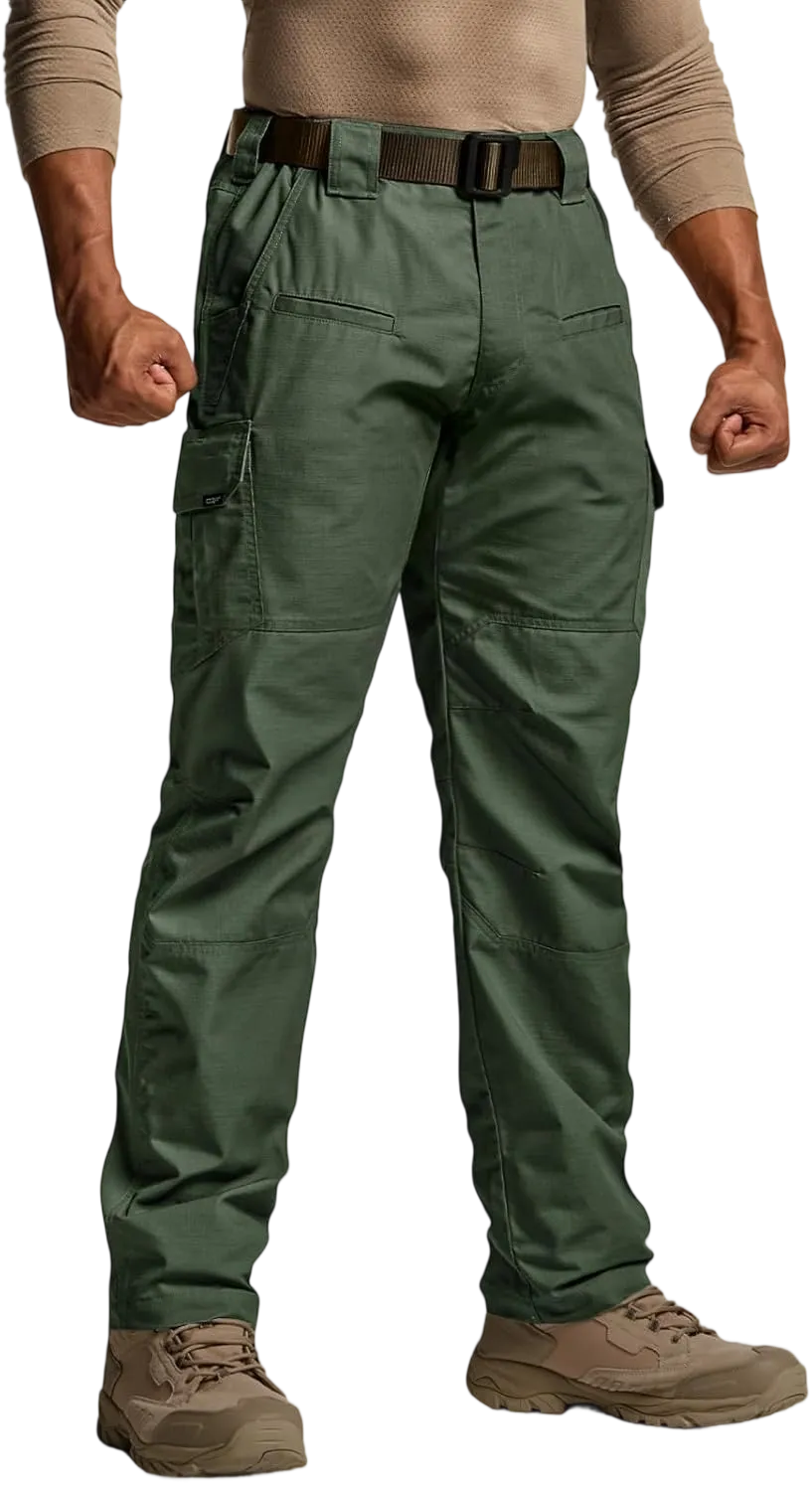 [8-PACK/8-COLOR]Men's Tactical Work Pants 9 Pockets Ripstop