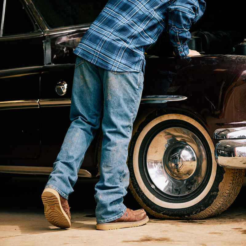 🔥Men's 3-Pack Rebar M4 Relaxed DuraStretch Basic Jeans