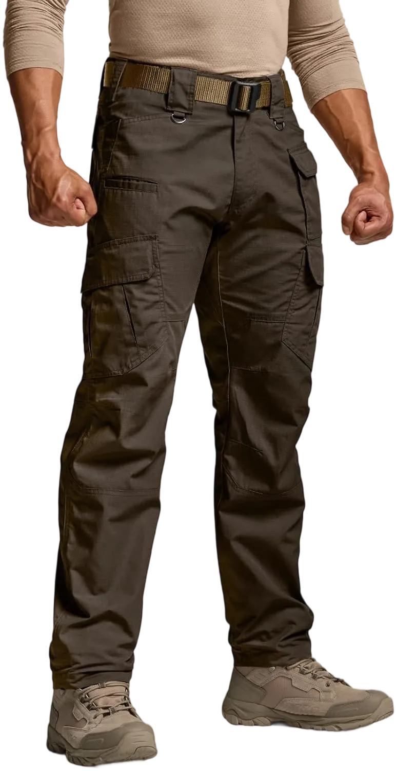 [8-PACK/8-COLOR]Men's Tactical Work Pants 9 Pockets Ripstop