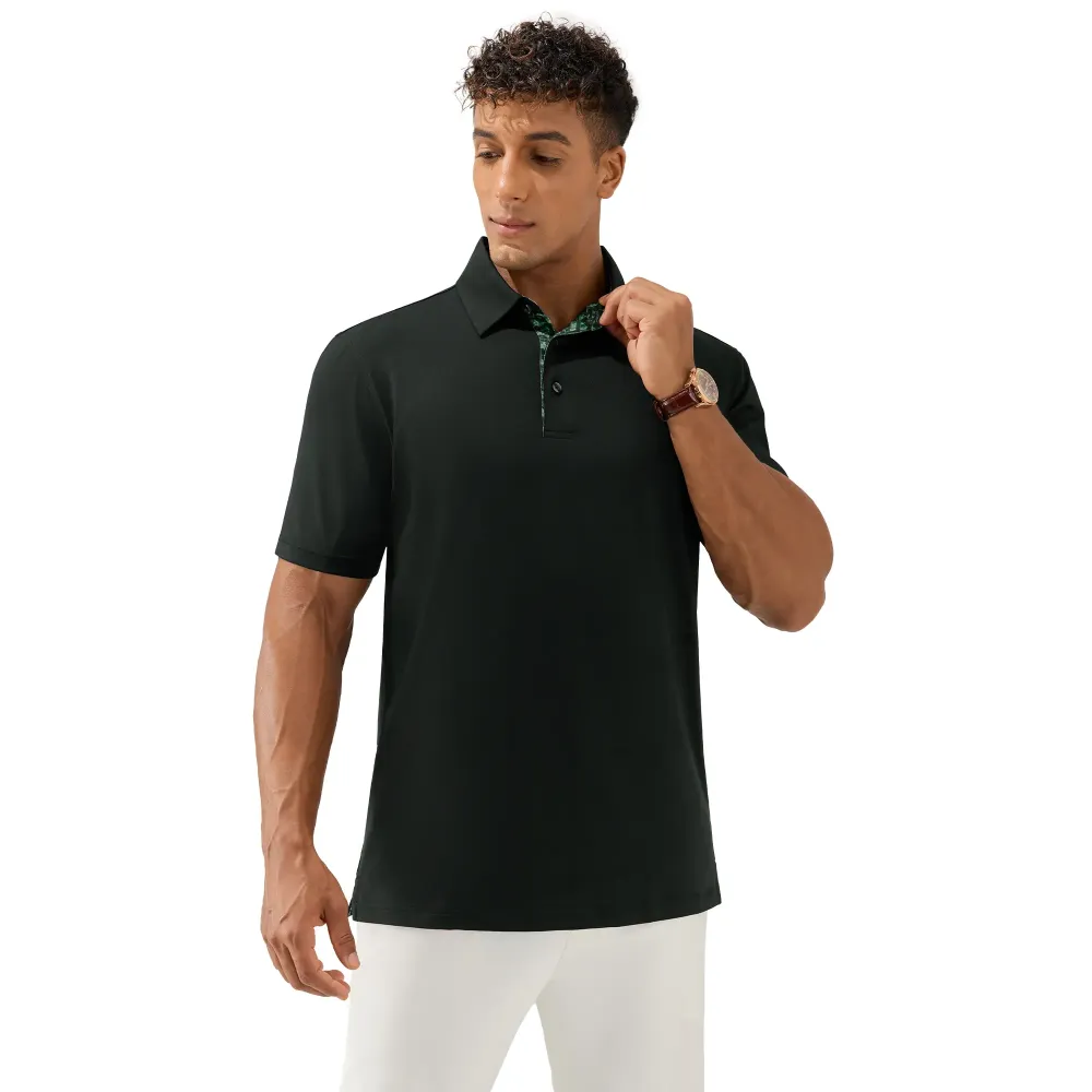 Men'S Polo Shirts – Soft Breathable Cotton, Comfortable Short Sleeve Casual Fit, Classic Collared Polo Shirts For Work, Golf, Travel & Everyday Wear