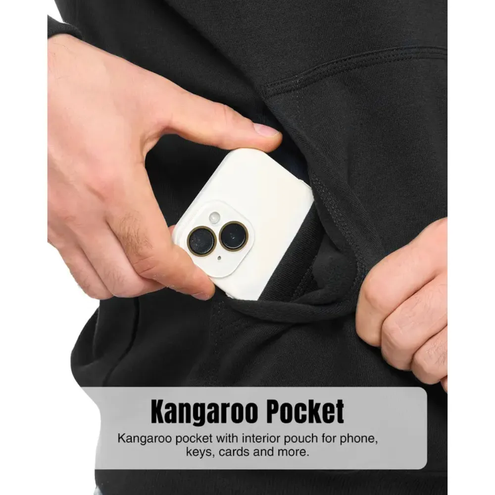 Men’s Water-Resistant Fleece Work Hoodie