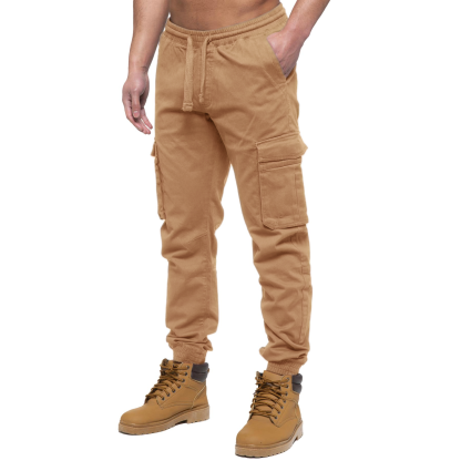 Men's 3Pc Elasticated Combat Casual Pants