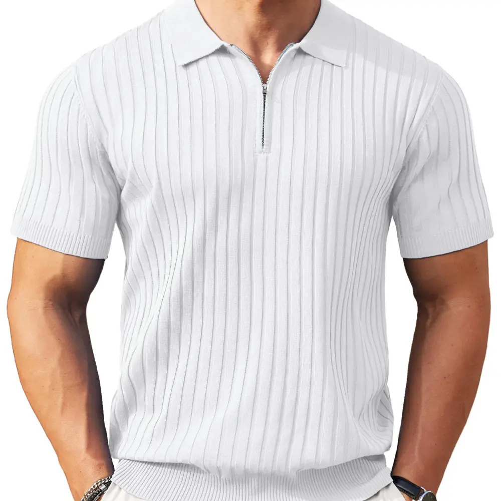🔥2026 Flash Sale🔥Men's Zipper Polo Shirts