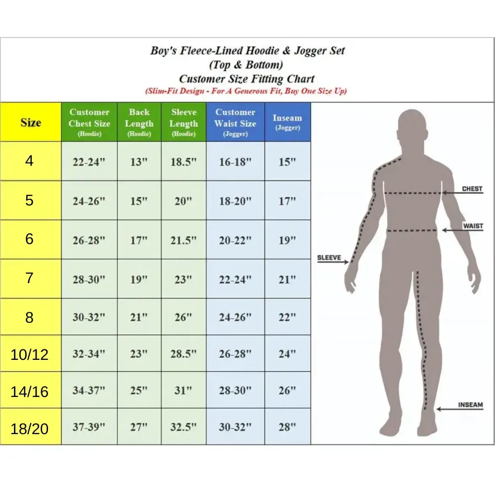 Fleece-Lined Zip Sweater Hoodie & Jogger Set