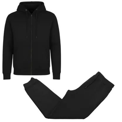 Men��s Multi Pack Fleece Zip Hoodie & Jogger Sets