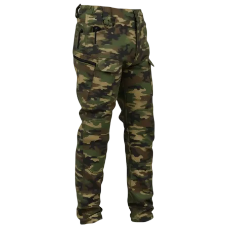 Men's Windproof Fleece-Lined Tactical Pants
