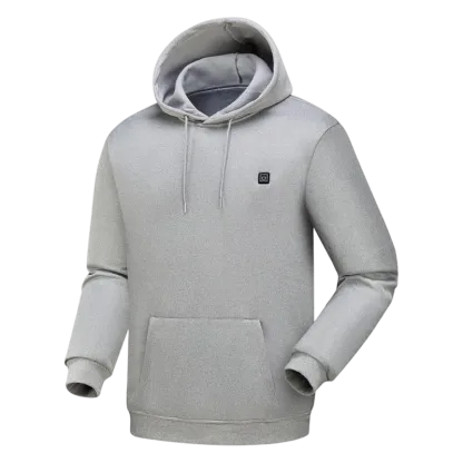 Heated Hoodie for Men – Fleece Lined, Electric Thermal Sweatshirt