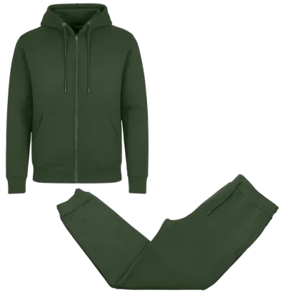 Men��s Multi Pack Fleece Zip Hoodie & Jogger Sets