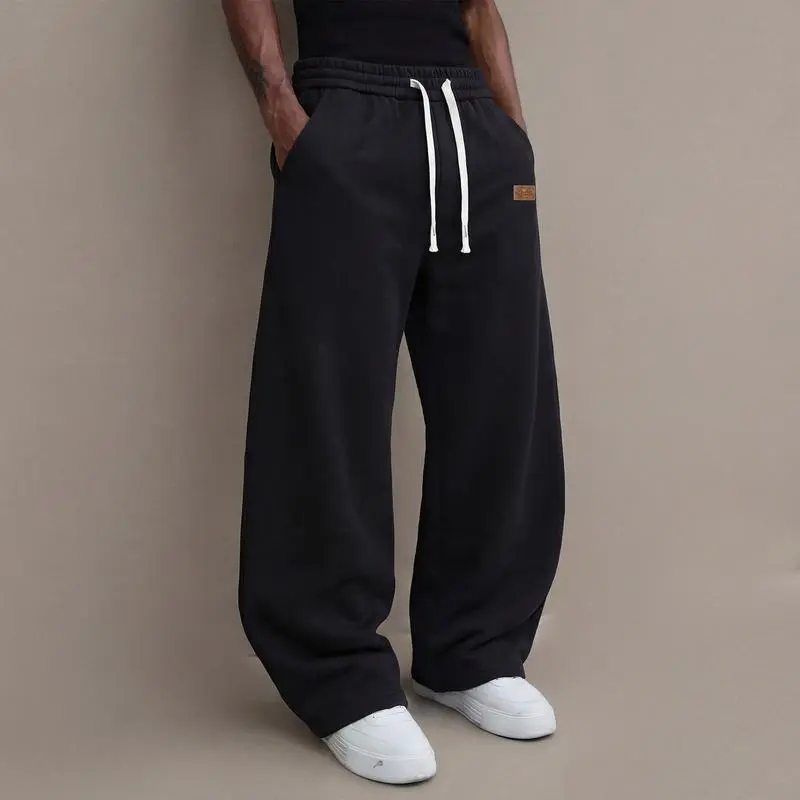 Men’s Loose Straight-Leg Casual Pants