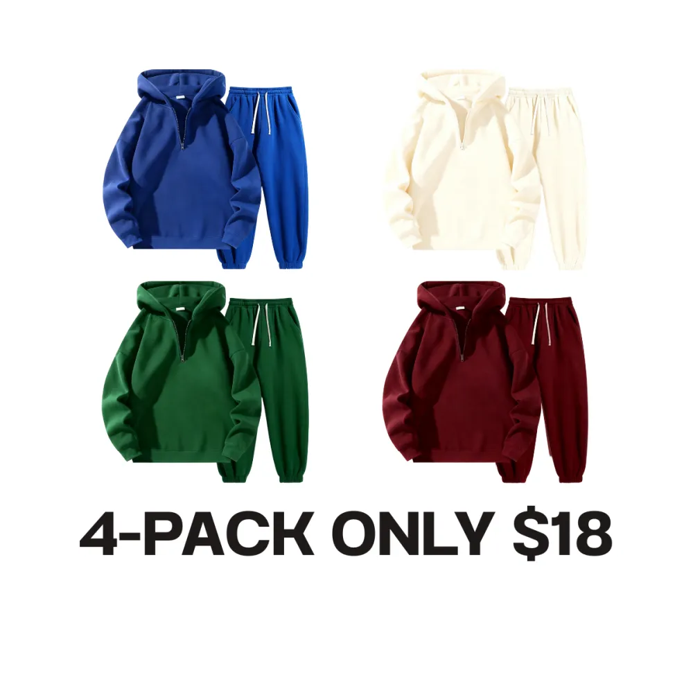 🔥Last Day 95% OFF🔥Men's Hoodie & Sweatpants Two-Piece Set