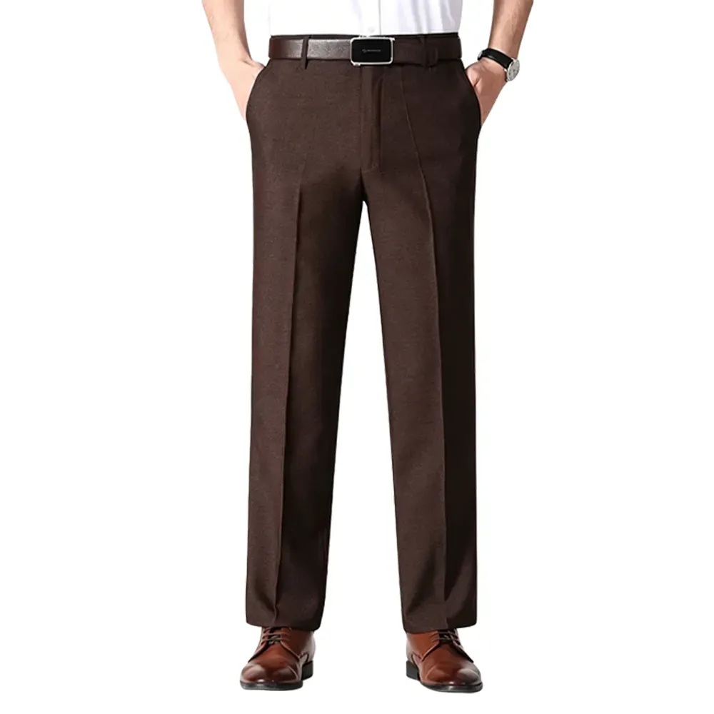Father's Day Sale: Men’s Classic Ice Silk High Waist Comfort Pants