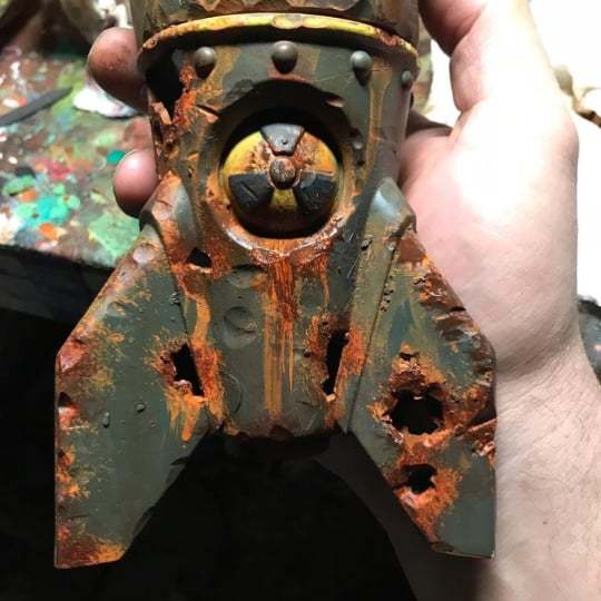 🔥LAST DAY PROMOTION 49% OFF🔥THE SKULL BOMB - SMALL NUCLEAR WARHEAD DECOR☠️