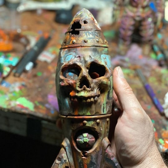 🔥LAST DAY PROMOTION 49% OFF🔥THE SKULL BOMB - SMALL NUCLEAR WARHEAD DECOR☠️