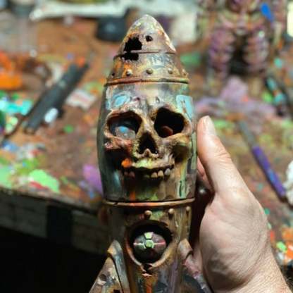 🔥LAST DAY PROMOTION 49% OFF🔥THE SKULL BOMB - SMALL NUCLEAR WARHEAD DECOR☠️