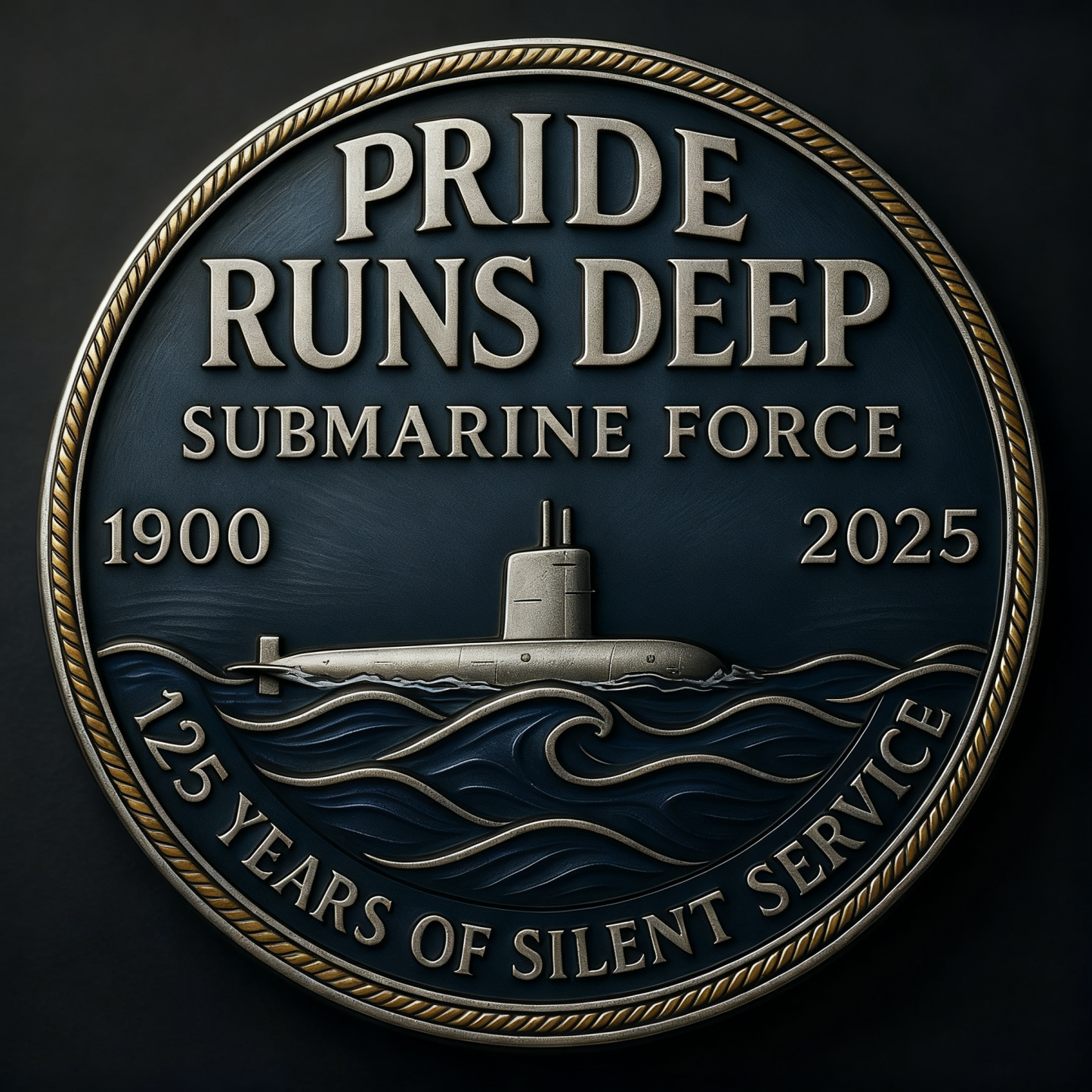 🔥Last Day 50% OFF-⚓ “U.S. Submarine Force 125th Anniversary” Commemorative Coin 🇺🇸