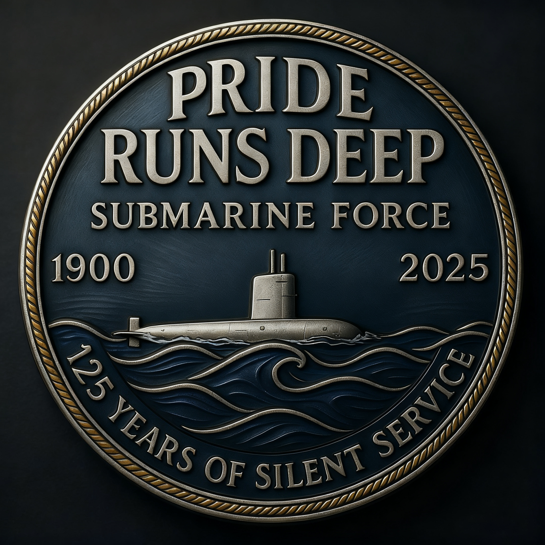 🔥Last Day 50% OFF-⚓ “U.S. Submarine Force 125th Anniversary” Commemorative Coin 🇺🇸