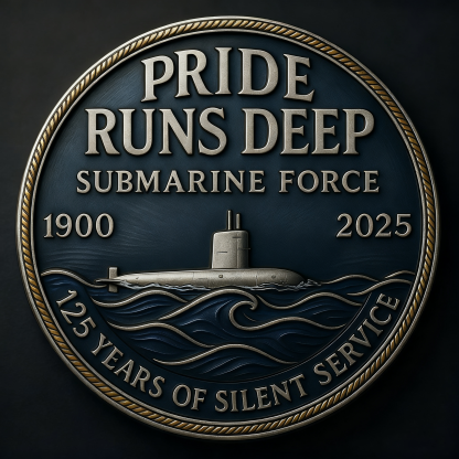 🔥Last Day 50% OFF-⚓ “U.S. Submarine Force 125th Anniversary” Commemorative Coin 🇺🇸