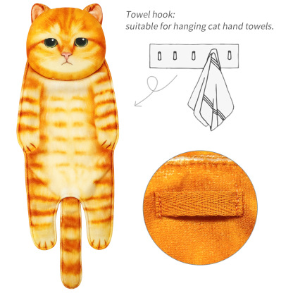 💕New Arrival💕 😺Cute Cat Hand Towel🐾