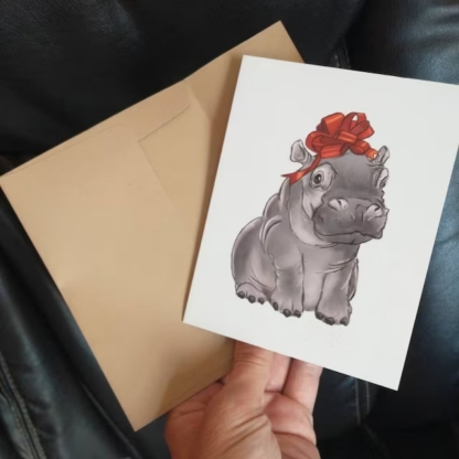 Animal Christmas Card Set(10 Pcs)