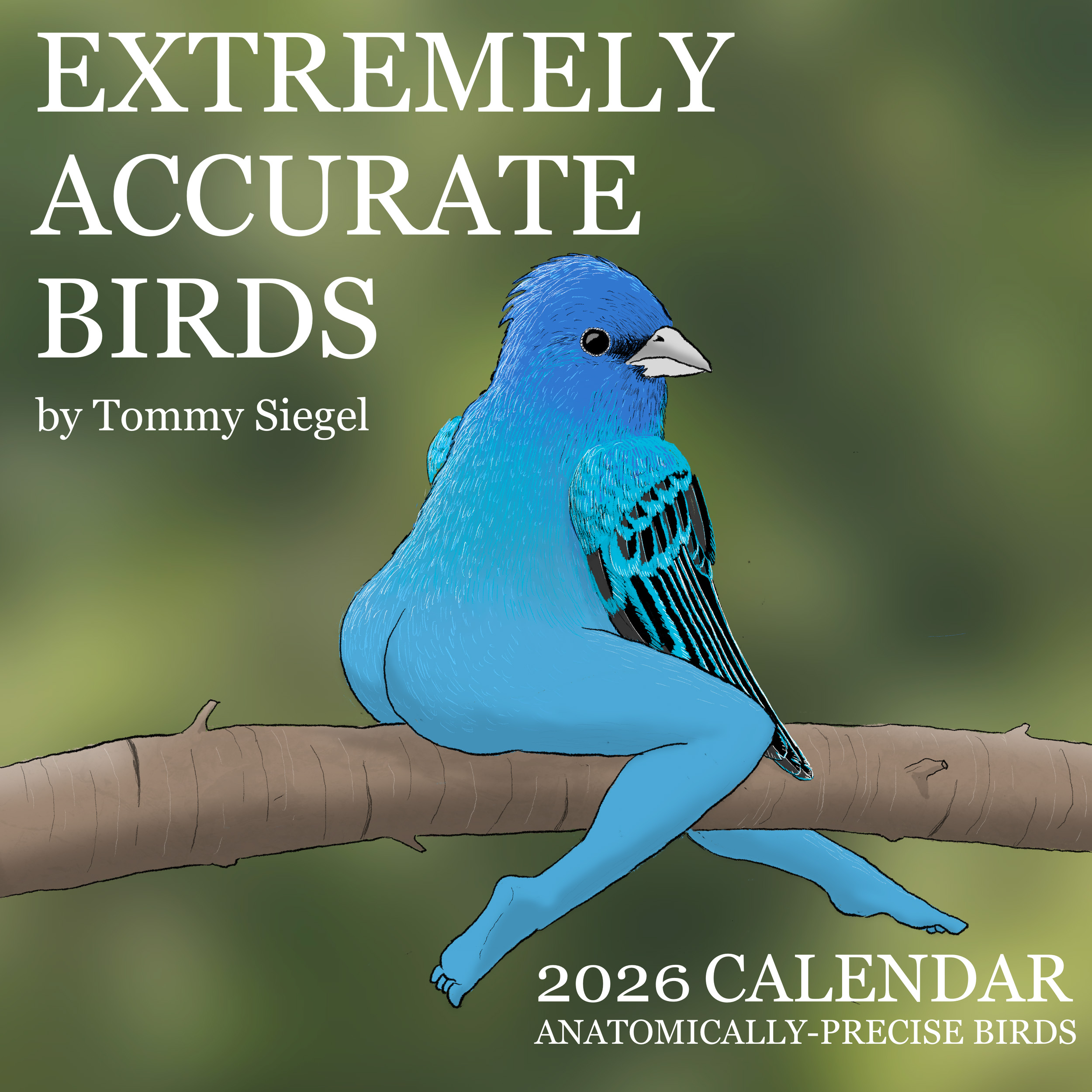 😆2026 CALENDAR OF EXTREMELY ACCURATE BIRDS