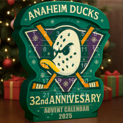 Anaheim Ducks 32nd Anniversary 2025 Advent Calendar