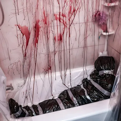 🎃Halloween Dead Body Crime Scene Victims Prop👻