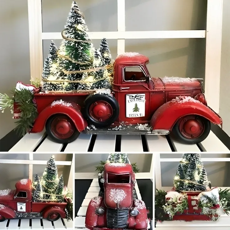 🎄Christmas Vintage Farmhouse Truck🚚
