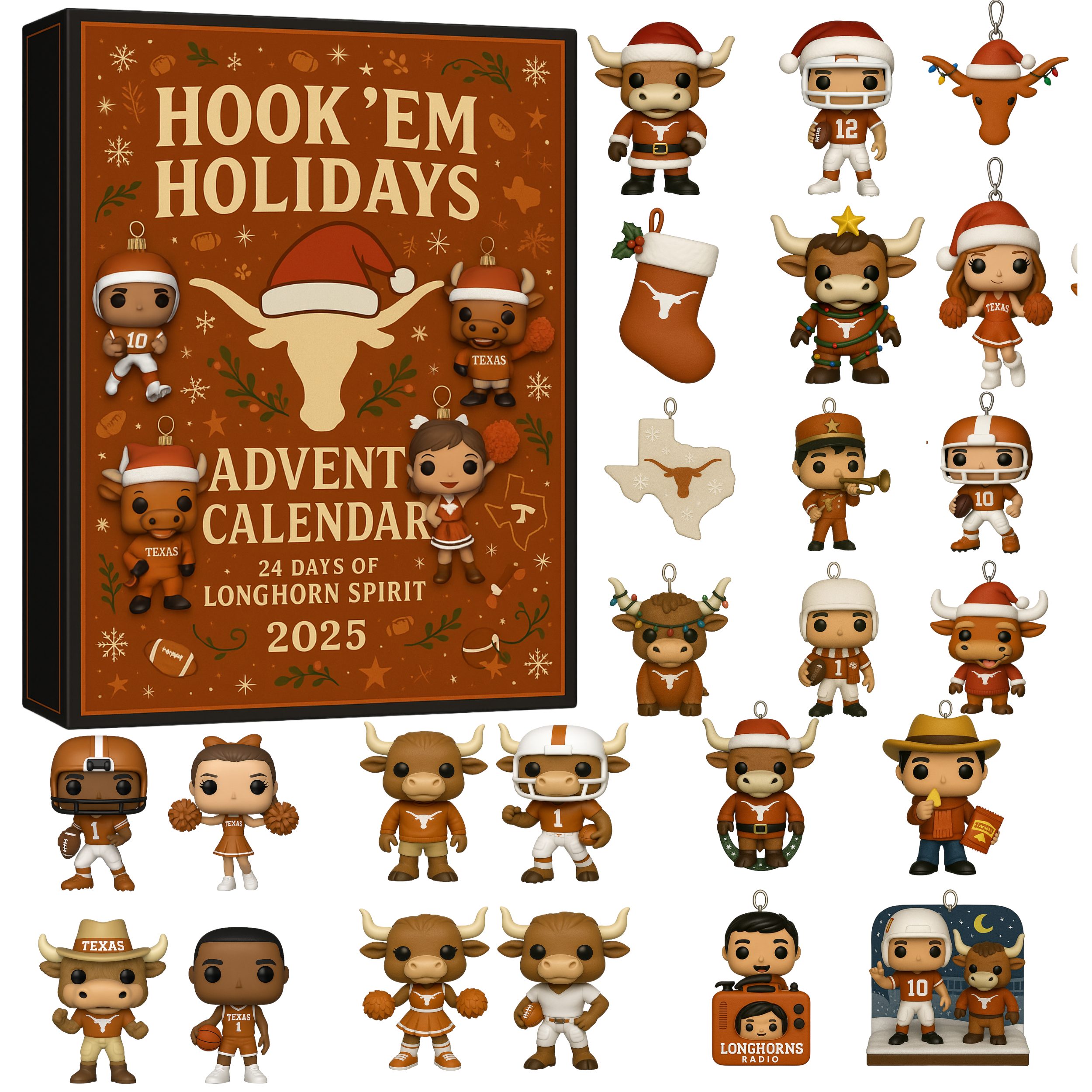 Texas Longhorns 2025 Advent Calendar