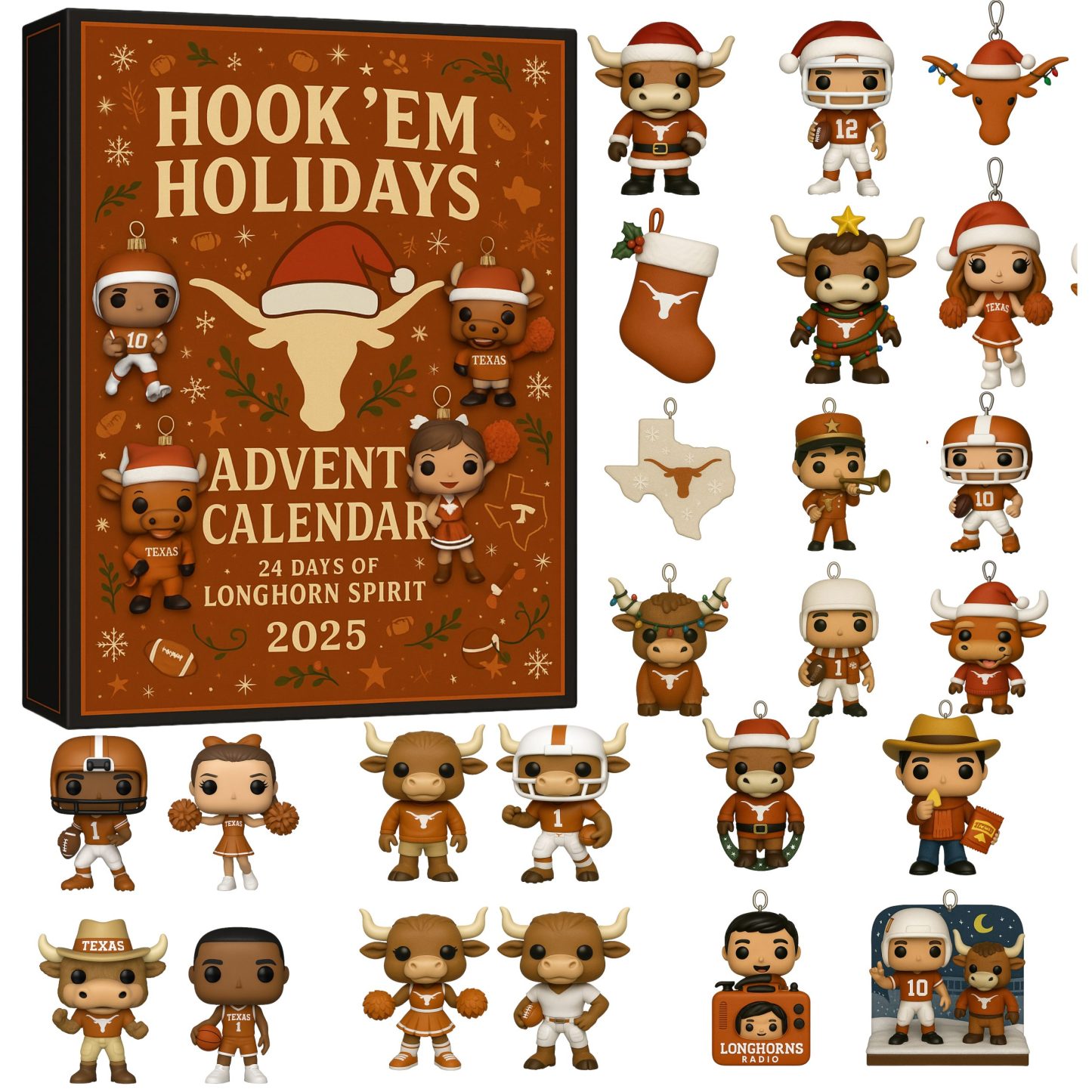 Texas Longhorns 2025 Advent Calendar