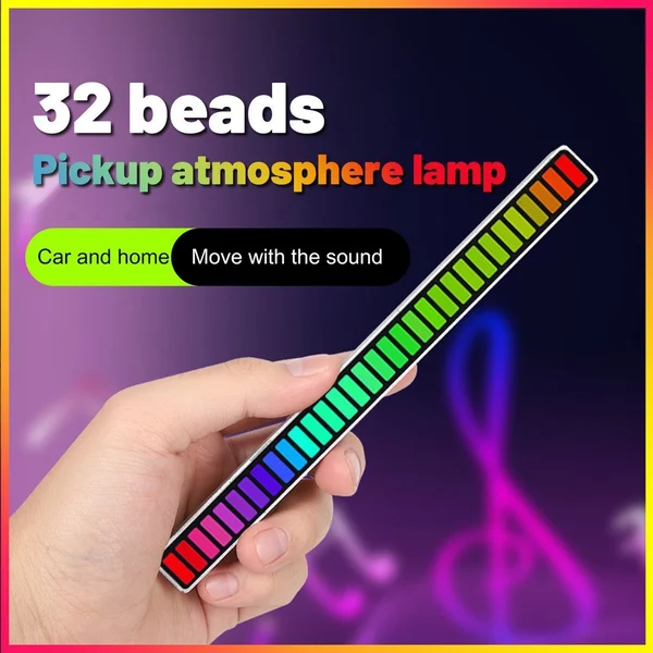 🔥HOT SALE🔥Wireless Sound Activated RGB Light Bar