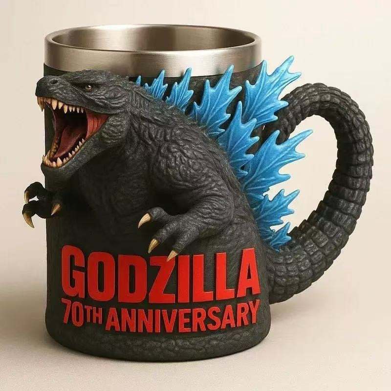 🔥HOT SALE 49% OFF✨Godzilla 70th Anniversary 3D Mug Coffee Mug Best Gifts Ideal For Him