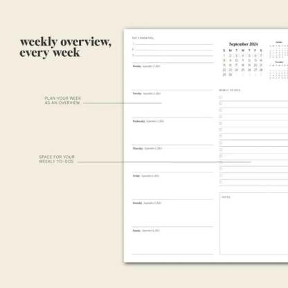 24-25 Daily Planner❤️BUY 2 FREE SHIPPING