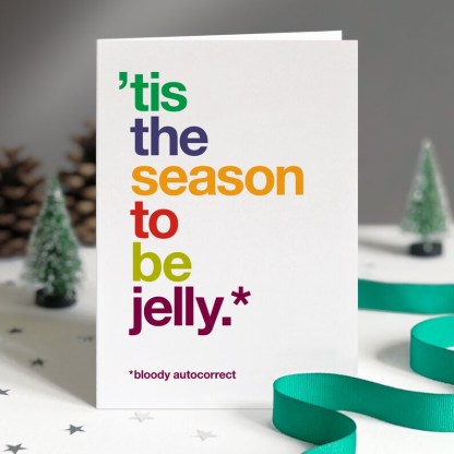 SALE SECONDS – Funny Autocorrect Christmas Card