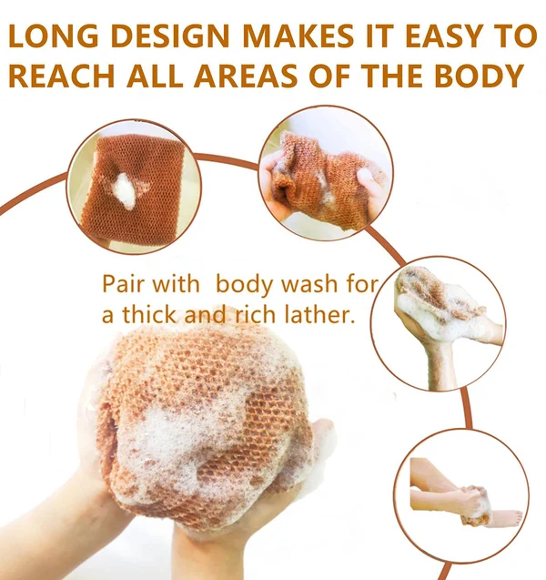 🚿🧼African Exfoliating Net