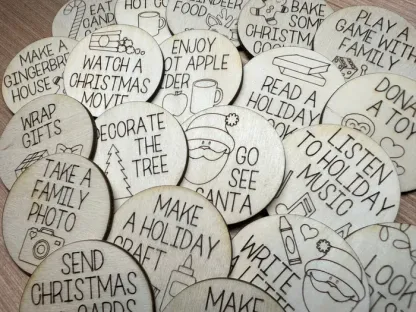 🎄Christmas Countdown Tokens Set