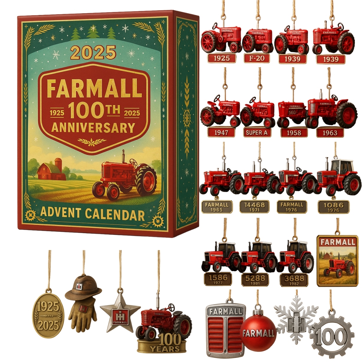 2025 Farmall 100th Anniversary Advent Calendar