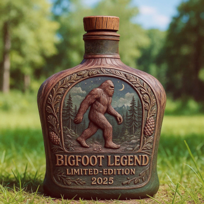 Bigfoot Legend Limited Edition whiskey bottle