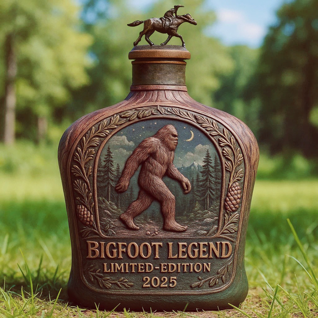 Bigfoot Legend Limited Edition whiskey bottle